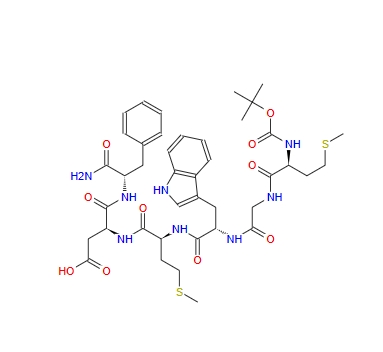 Boc-Cholecystokinin Octapeptide (3-8) 23446-11-9
