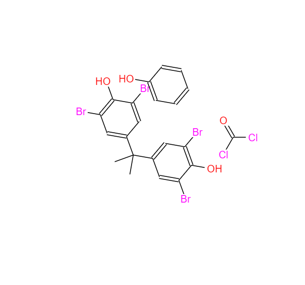 苯氧基封端四溴双酚-A 碳酸酯齐聚物