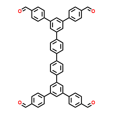 5',5''''-双(4-甲酰基苯基)-[1,1':3',1'':4'',1''':4''',1'''':3'''',1'''''-六联苯]-4,4'''''-二甲醛