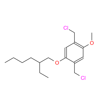 146370-52-7；2,5-二(氯甲基)-1-甲氧基-4-(2-乙基己氧基)苯；