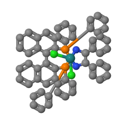 212143-23-2；二氯[(R)-(+)-2,2'-二(二苯基膦基)-1,1'-联萘基][(1R,2R)-(+)-1,2-二苯基乙二胺]钌(II)