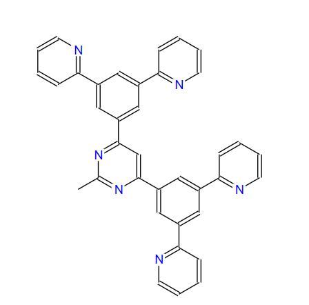 1266181-51-4；4,6-双(3,5-二(2-吡啶)基苯基)-2-甲基嘧啶；4,6-Bis(3,5-di(pyridin-2-yl)phenyl)-2-MethylpyriMidine