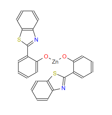 58280-31-2；双[2-(2-苯并噻唑基)苯酚]锌；Bis[2-(2-benzothiazoly)phenolato]zinc(II)