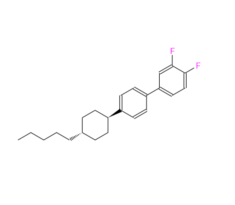 134412-17-2；3,4-二氟-4-(4-戊基环己基)联苯；4''-(TRANS-4-PENTYLCYCLOHEXYL)-3,4-DIFLUOROBIPHENYL