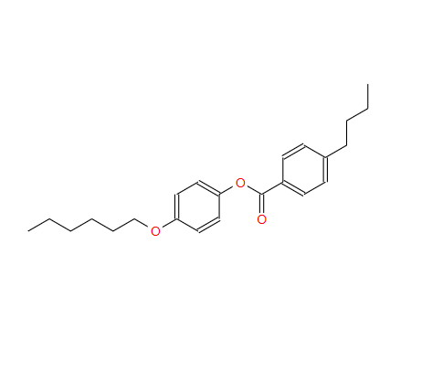 38454-28-3；4-正丁基苯甲酸 4-己氧基苯酯；4-N-BUTYLBENZOIC ACID 4'-N-HEXYLOXYPHENYL ESTER
