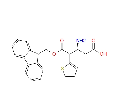 (S)-3-((((9H-芴-9-基)甲氧基)羰基)氨基)-4-(噻吩-2-基)丁酸 270262-98-1