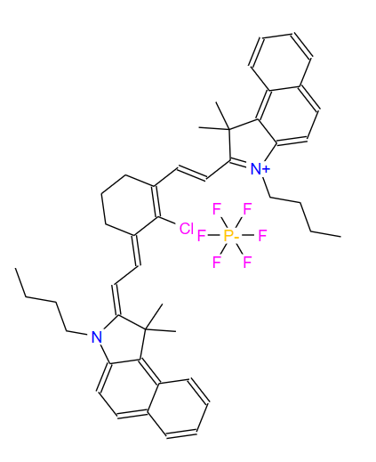 885691-99-6；3-丁基-2-(2-[3-[2-(3-丁基-1,1-二甲基-1,3-二氢苯并[E]吲哚-2-亚基)乙亚基]-2-氯-环己烯-1-基]乙烯基)-1,1-二甲基-1H-苯并[E]吲哚六氟磷酸盐