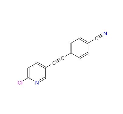 4-(6-chloropyridine-3-ylethynyl)benzonitrile 880266-35-3