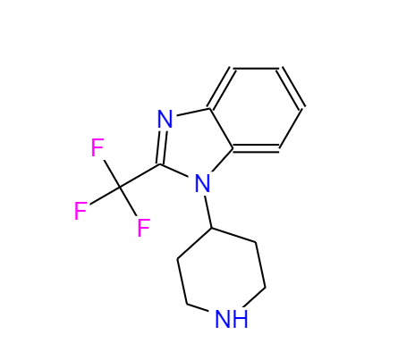 1-(4-哌啶基)-2-三氟甲基-1H-苯并咪唑