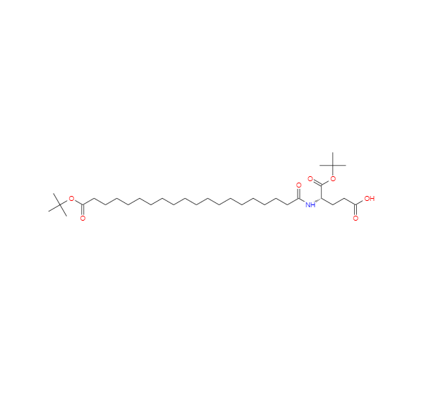 L-Glutamic acid, N-[20-(1,1-dimethylethoxy)-1,20-dioxoeicosyl]-, 1-(1,1-dimethylethyl) ester 1119061-70-9
