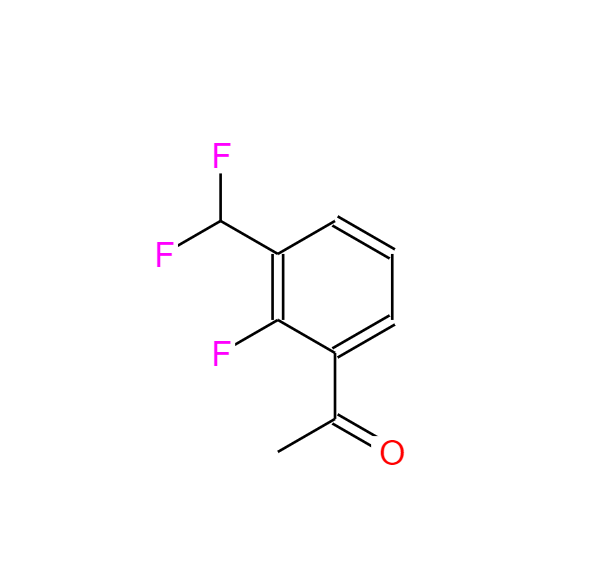 1-(3-(二氟甲基)-2-氟苯基)乙酮 2139441-40-8