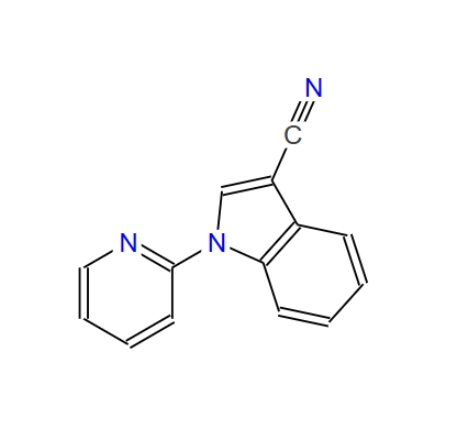 1-(pyridin-2yl)-1H-indole-3-carbonitrile 1146220-88-3