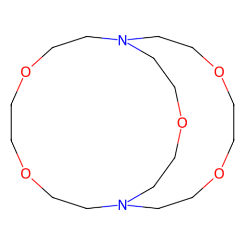 aladdin 阿拉丁 P119934 4,7,13,16,21-五氧杂-1,10-二氮杂二环[8.8.5]廿三烷 31364-42-8 98%