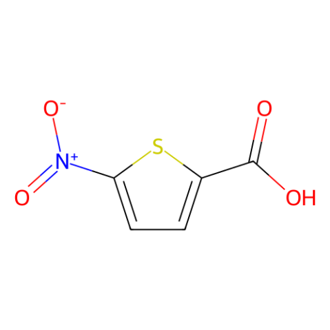 aladdin 阿拉丁 N122573 5-硝基噻吩-2-羧酸 6317-37-9 98%