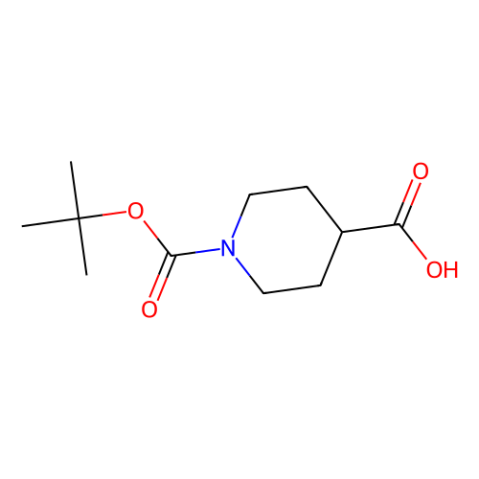 aladdin 阿拉丁 B119065 1-Boc-4-哌啶甲酸 84358-13-4 99%