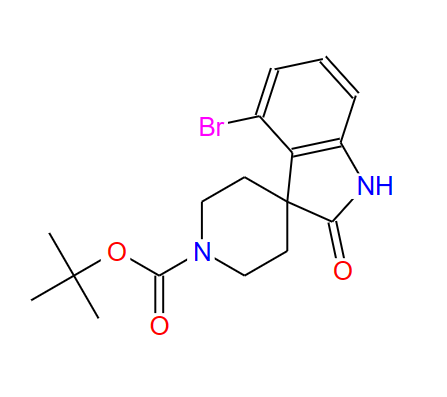 1707580-82-2;4-溴-2-氧代-1,2-二氢螺[吲哚-3,4'-哌啶]-1'-羧酸叔丁酯
