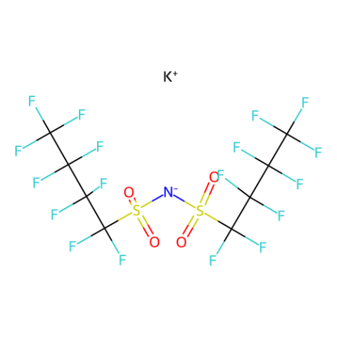 aladdin 阿拉丁 P160809 双九氟-1-丁烷磺酰亚胺钾 129135-87-1 >98.0%(T)