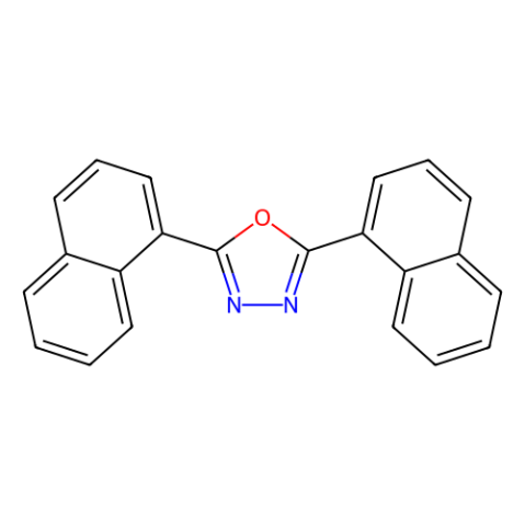 aladdin 阿拉丁 B121290 2,5-双(1-萘基)-1,3,4-噁二唑 905-62-4 99%