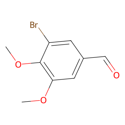 aladdin 阿拉丁 B153184 3-溴-4,5-二甲氧基苯甲醛 6948-30-7 98%