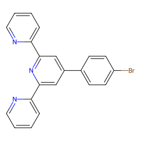 aladdin 阿拉丁 B119890 4'-(4-溴苯基)-2,2':6',2''-三联吡啶 89972-76-9 97%