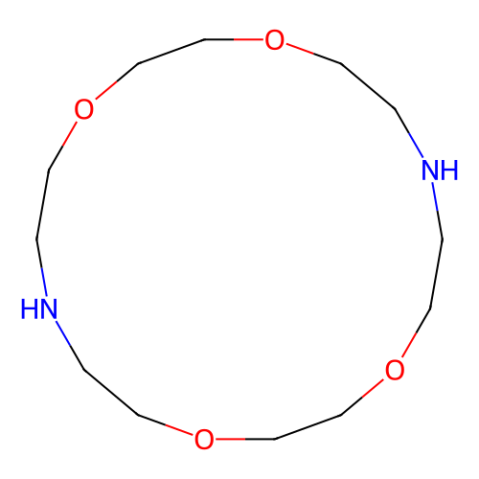aladdin 阿拉丁 D132890 4,13-二氮杂-18-冠-6-醚 23978-55-4 ≥98.0%