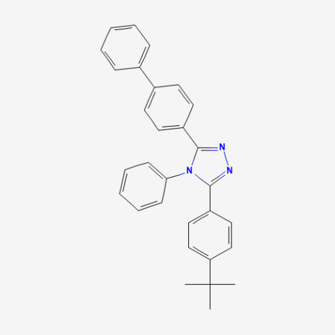 aladdin 阿拉丁 B494076 3-(联苯-4-基)-5-(4-叔丁基苯基)-4-苯基-4H-1,2,4-三唑 150405-69-9 99%，sublimed
