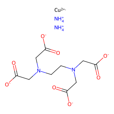 aladdin 阿拉丁 E332245 乙二胺四乙酸二铵铜盐溶液 67989-88-2 0.1 mol/l