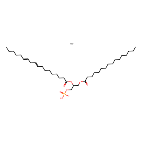 aladdin 阿拉丁 P130366 1-棕榈酰基-2-亚油酰基-sn-甘油-3-磷酸酯(钠盐) 322647-59-6 99%