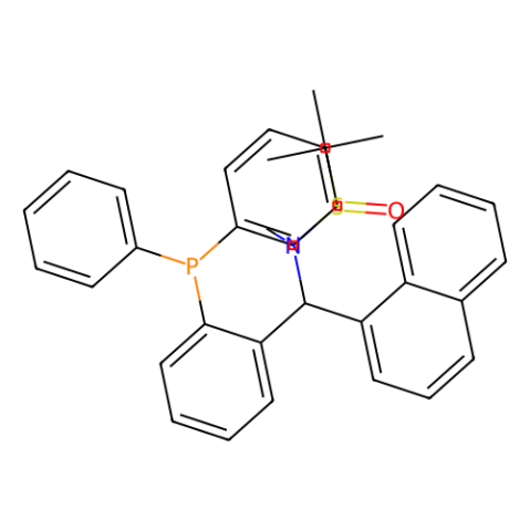 aladdin 阿拉丁 S398607 [S(R)]-N-[(R)-[2-(二苯基膦)苯基]-1-萘基甲基]-N-甲基-2-叔丁基亚磺酰胺 2565792-58-5 ≥95%