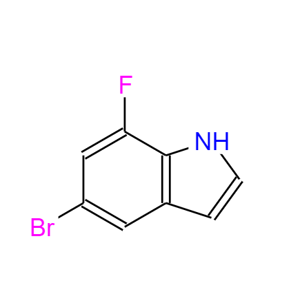 5-溴-7-氟吲哚