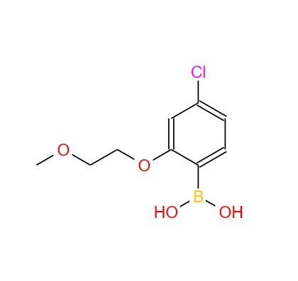4-氯-2-(2-甲氧基乙氧基)苯硼酸 1256354-97-8