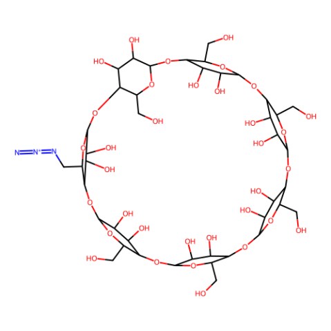 aladdin 阿拉丁 A151547 6A-叠氮基-6A-脱氧-β-环糊精 98169-85-8 >85.0%(HPLC)