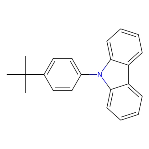 aladdin 阿拉丁 T290387 9-（4-叔丁基苯基）-9H-咔唑 57103-13-6 >98%(HPLC)