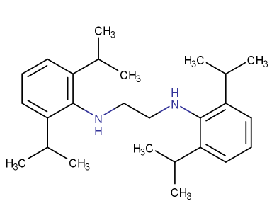 N,N'-二(2,6-二异丙基苯基)乙二胺;134030-22-1;可提供大包装，按需分装！
