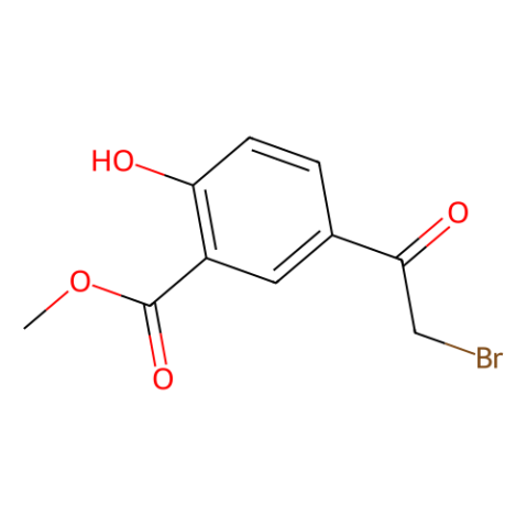 aladdin 阿拉丁 M588884 5-(2-溴乙酰基)-2-羟基苯甲酸甲酯 36256-45-8 95%
