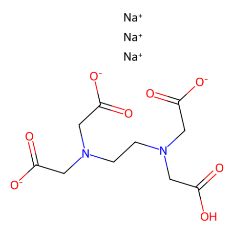 aladdin 阿拉丁 E299933 乙二胺四乙酸 三钠盐 150-38-9 98%