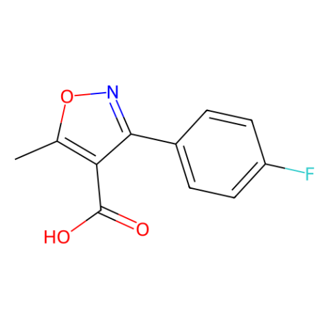 aladdin 阿拉丁 F156580 3-(4-氟苯基)-5-甲基异恶唑-3-甲酸 1736-21-6 98%