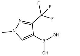 aladdin 阿拉丁 M586428 (1-甲基-3-(三氟甲基)-1H-吡唑-4-基)硼酸(含数量不等的酸酐) 1138450-30-2 95%