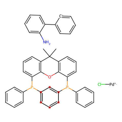 aladdin 阿拉丁 C299601 氯[(4,5-双(二苯基膦基)-9,9-二甲基氧杂蒽)-2-(2′-氨基-1,1′-联苯基)]钯（II） 1375325-77-1 98%