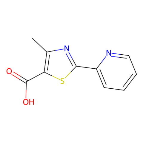 aladdin 阿拉丁 P169732 4-甲基-2-(2-吡啶基)噻唑-5-羧酸 34418-48-9 96%