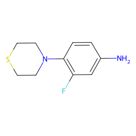aladdin 阿拉丁 F578864 3-氟-4-硫代吗啉代苯胺 237432-11-0 95%