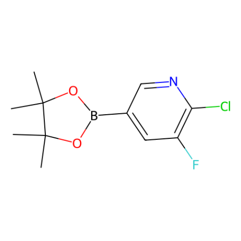 aladdin 阿拉丁 C586315 6-氯-5-氟吡啶-3-硼酸频那醇酯 1073312-28-3 96%