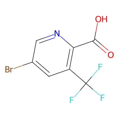 aladdin 阿拉丁 B573526 5-溴-3-三氟甲基吡啶-2-甲酸 1211580-84-5 98%
