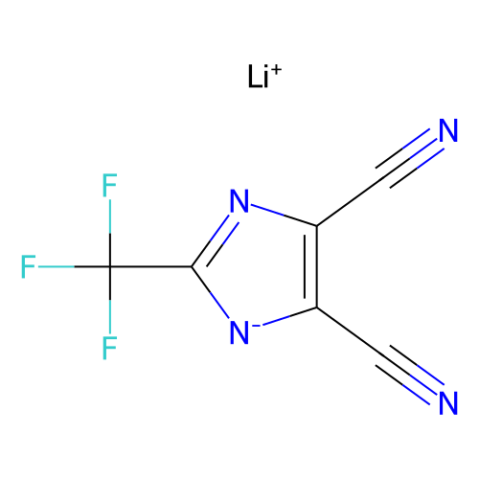 aladdin 阿拉丁 L590110 2-(三氟甲基)-1H-咪唑-4,5-二甲腈锂盐 761441-54-7 97%