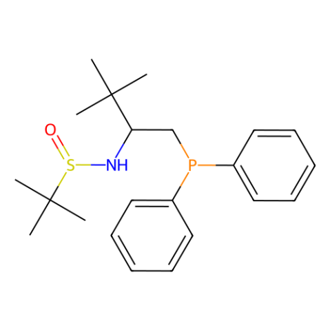aladdin 阿拉丁 S282278 [S（R）]-N-[（1S）-1-[（二苯基膦基）甲基]-2,2-二甲基丙基]-2-甲基-2-丙烷亚磺酰胺 1853342-54-7 95%