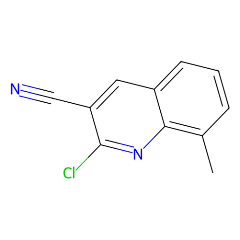 aladdin 阿拉丁 C167106 2-氯-8-甲基-3-喹啉甲腈 136812-21-0 97%