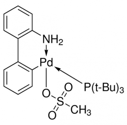 aladdin 阿拉丁 M282875 甲烷磺酰（三叔丁基膦基）（2''-氨基-1,1''-联苯-2-基）钯（II） 1445086-17-8 98%