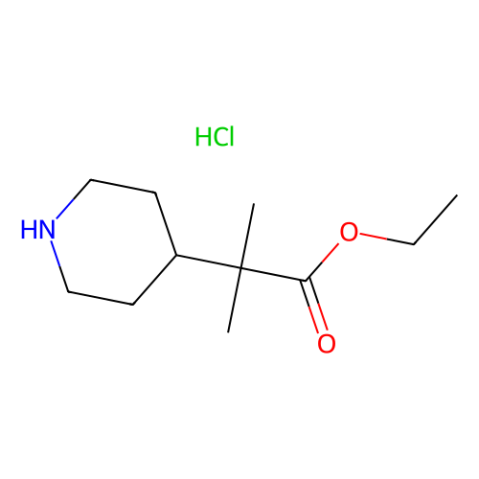 aladdin 阿拉丁 E175873 2-甲基-2-(哌啶-4-基)丙酸乙酯盐酸盐 243836-26-2 97%