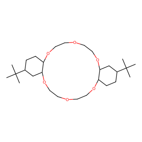 aladdin 阿拉丁 D333977 4′，4″（5″）-二叔丁基二环己基-18-冠-6 223719-29-7 90%（异构体混合物）