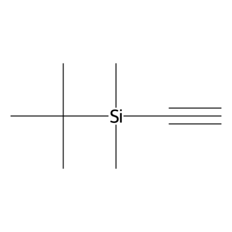 aladdin 阿拉丁 T162479 (叔丁基二甲基硅烷基)乙炔 86318-61-8 >95.0%(GC)
